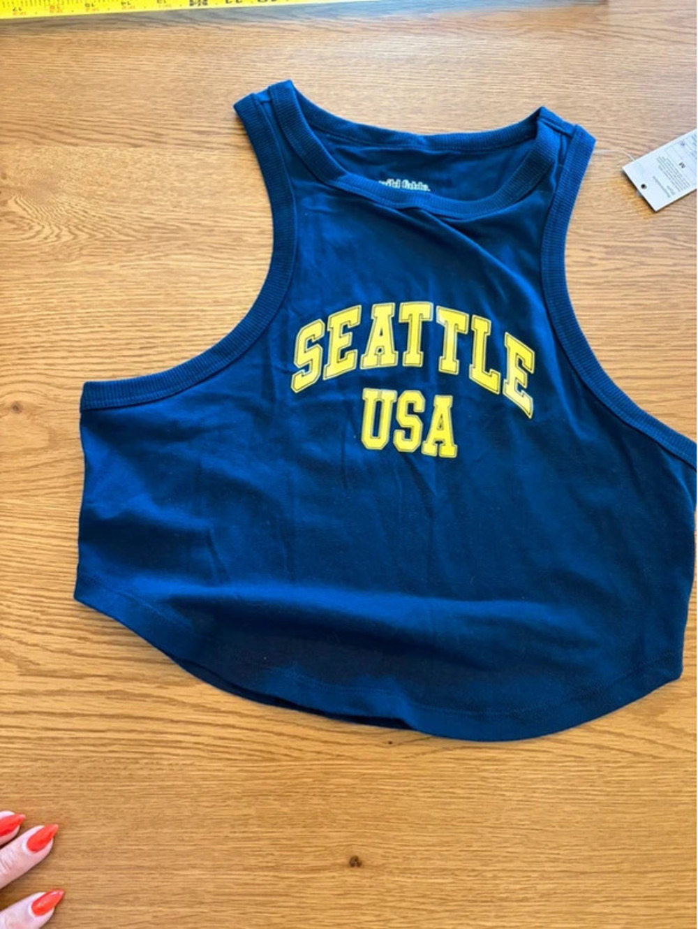 Streetwear cropped tank